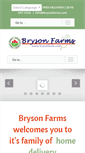 Mobile Screenshot of brysonfarms.com